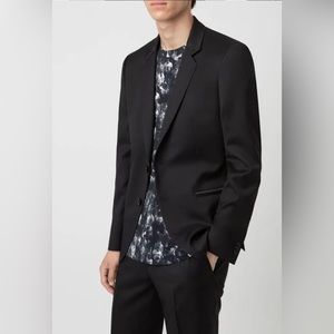 HUGO BY HUGO BOSS BLACK SLIM FIT SPORTS COAT/BLAZER